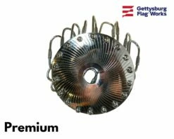 Metal Award Ribbon Pole Ring - Choose Options -flag sale 3 5 1