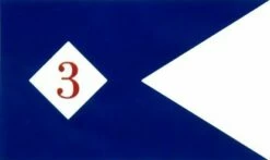 3rd Corp HQ Guidon (1864) Flag - 3x5'