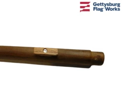 Teak Boat Flagpole - Choose Options 11 Teak Boat Flagpole - Choose Options -flag sale 4 1 4