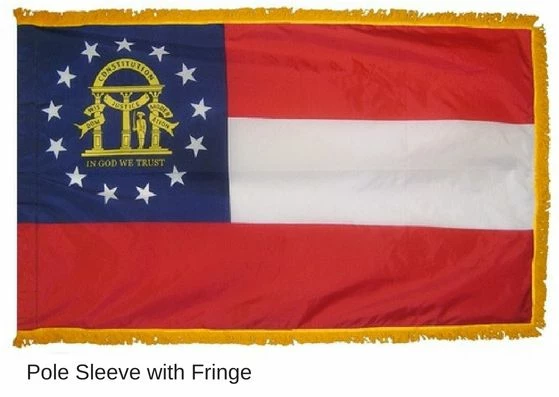 Georgia Flag - Indoor 2 Georgia Flag - Indoor - Image 2