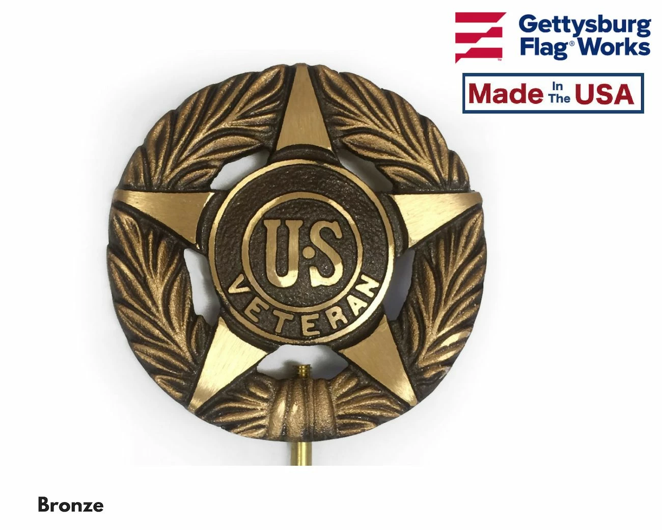 Universal Veteran Service Grave Marker - Choose Options 1 Universal Veteran Service Grave Marker - Choose Options