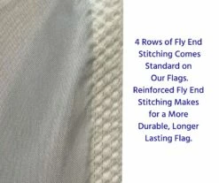 Biohazard Flag - Biological Hazard Symbol 10 Biohazard Flag - Biological Hazard Symbol -flag sale 4 rows of fly end stitching for adding durability longevity 2 11