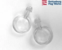 Aluminum Spinning Pole -flag sale 5 white spin pole e 1