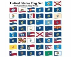 State Flag Set-Outdoor/2-Ply Polyester