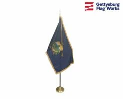 Vermont Indoor Flag Set-3x5