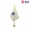 Massachusetts Indoor Flag Set-3x5