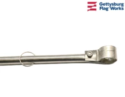 Stainless Steel Rail Mount Boating Flagpole -flag sale 51 1 1