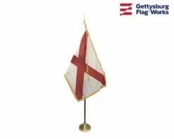 Alabama Indoor Flag Set-3x5