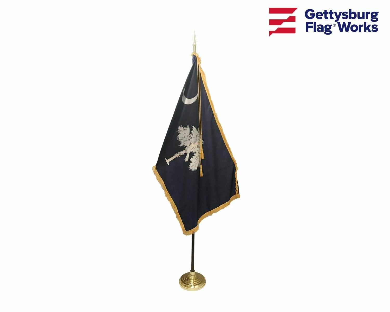South Carolina Indoor Flag Set-3x5 1 South Carolina Indoor Flag Set-3x5