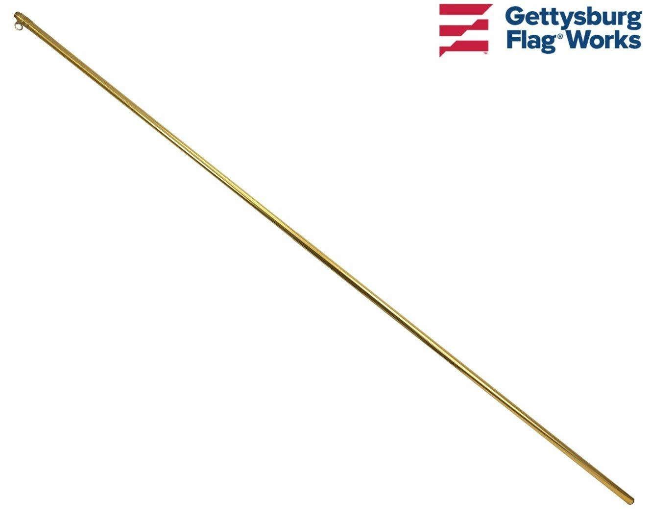 6-10' Adjustable Gold Aluminum Pole, 1 1/8" 2 6-10' Adjustable Gold Aluminum Pole, 1 1/8" - Image 2