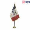 Iowa Indoor Flag Set-3x5