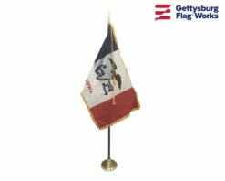 Iowa Indoor Flag Set-3x5