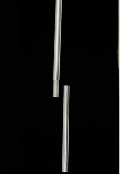 .75" Diameter 2 Piece Aluminum Pole - 6' With Eagle Topper