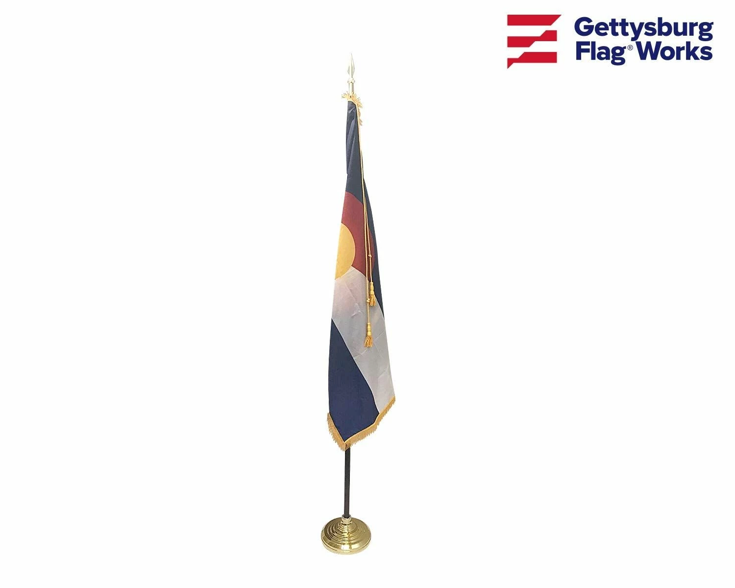 Colorado Indoor Flag Set-3x5 2 Colorado Indoor Flag Set-3x5 - Image 2