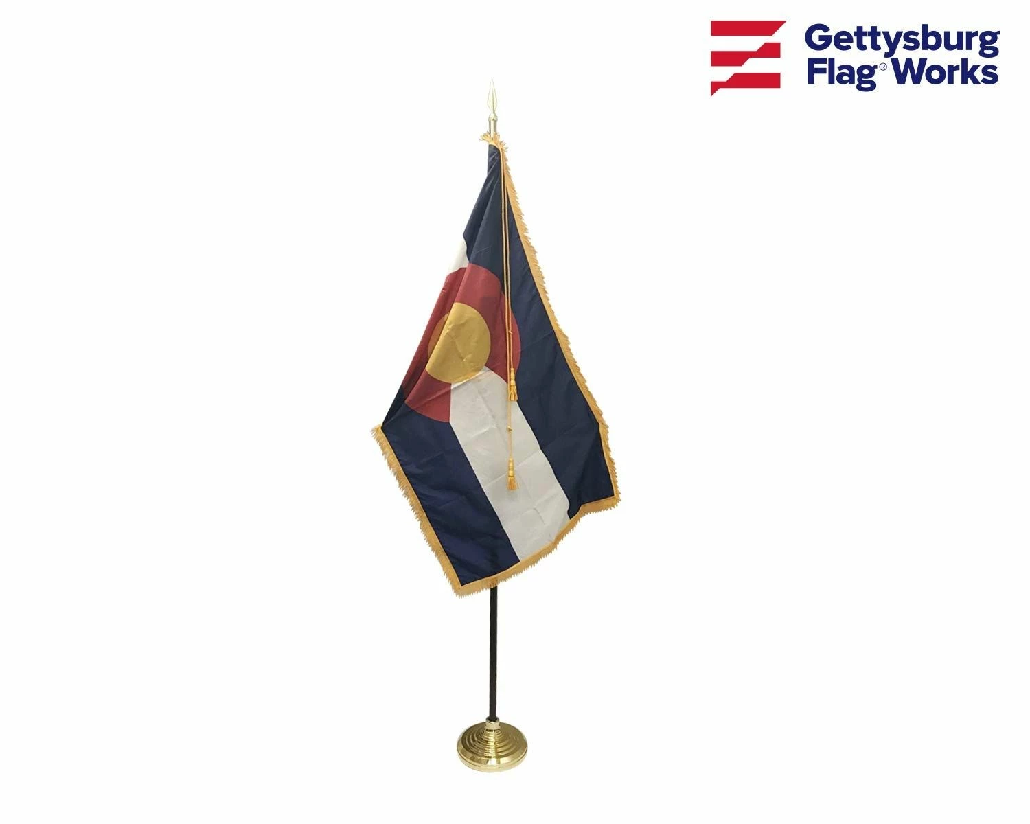 Colorado Indoor Flag Set-3x5 1 Colorado Indoor Flag Set-3x5