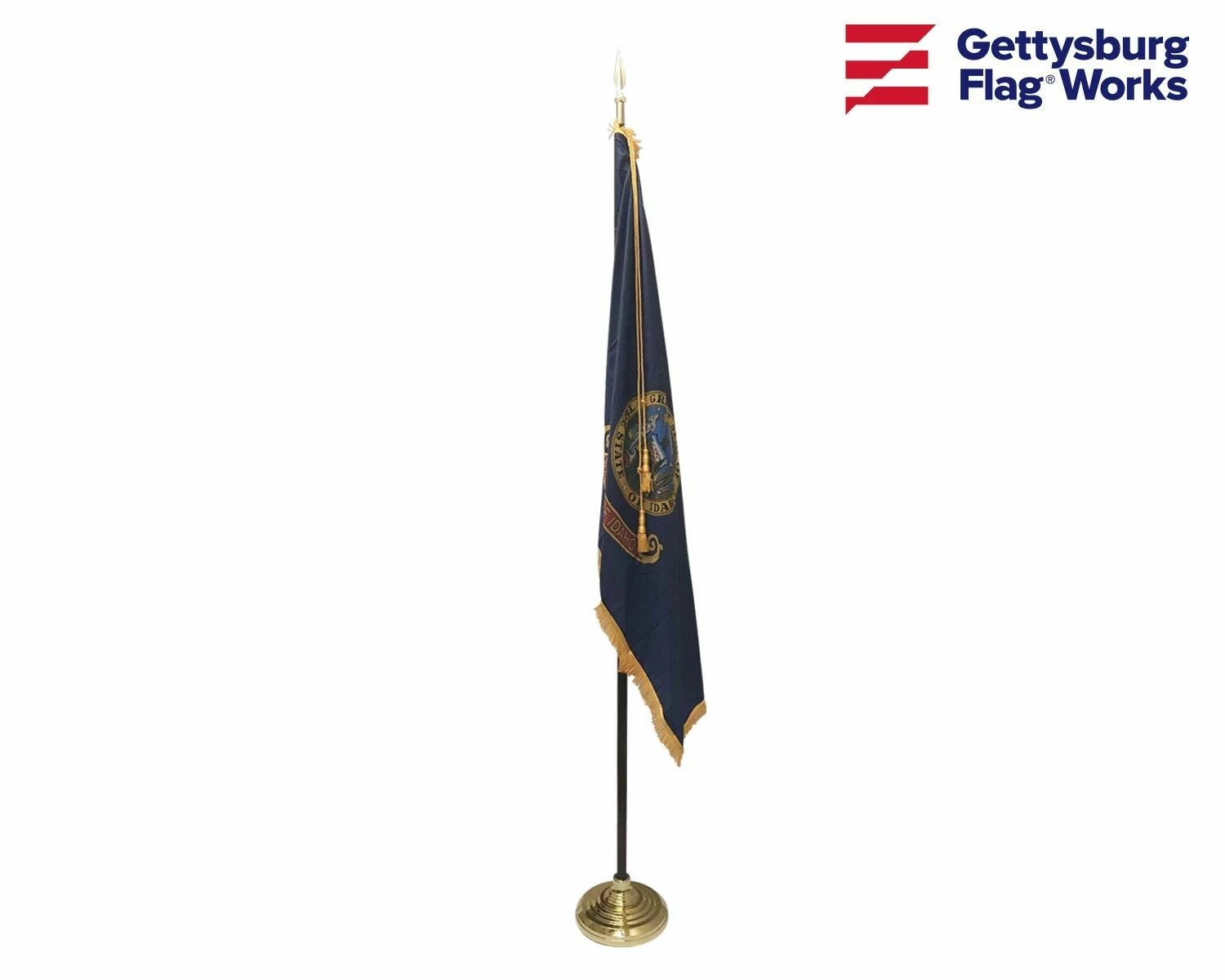 Idaho Indoor Flag Set-3x5 2 Idaho Indoor Flag Set-3x5 - Image 2