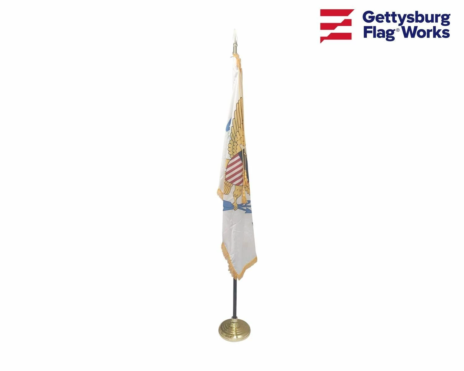 U.S. Virgin Islands Indoor Flag Set-3x5 2 U.S. Virgin Islands Indoor Flag Set-3x5 - Image 2