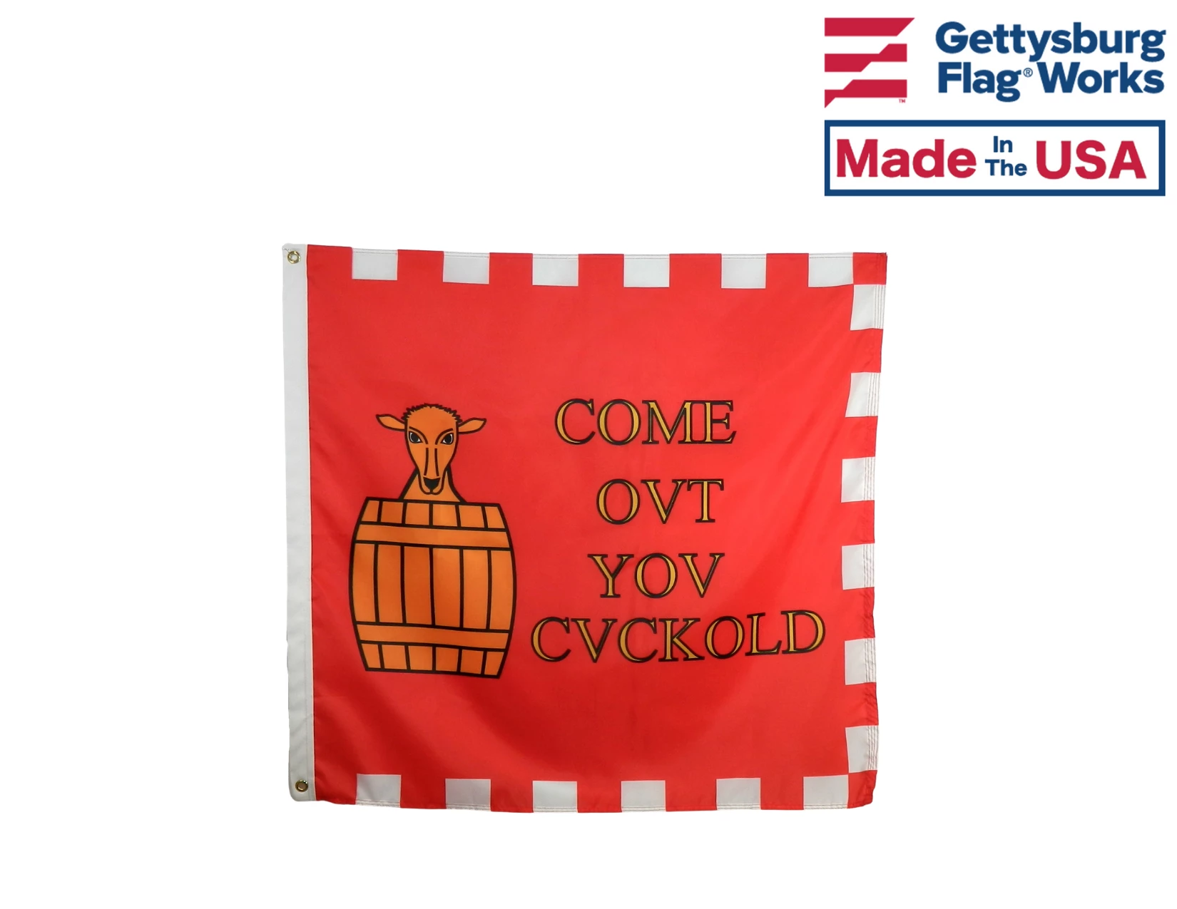 Horatio Cary Personal Challenge "Cuckold" Flag 1 Horatio Cary Personal Challenge "Cuckold" Flag