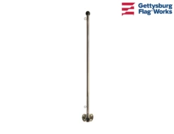 Stainless Steel Side Mount Boating Flagpole