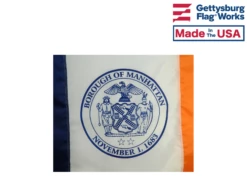 Manhattan Borough New York City Flag - Choose Options -flag sale 59 2