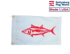 Albacore Fish Boat Flag - 12x18"