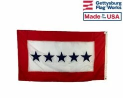 Service Star Flag (5 Blue Stars) - 3x5' -flag sale 5starservice back temp