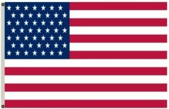 Historical American 49 Star Flag