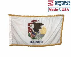 3x5' Illinois Indoor Flag Set - Choose Options 11 3x5' Illinois Indoor Flag Set - Choose Options -flag sale 611arcevwnl. sl1200