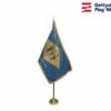 Delaware Indoor Flag Set-3x5