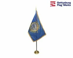South Dakota Indoor Flag Set-3x5