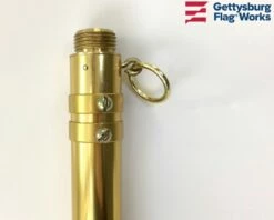 6-10' Adjustable Gold Aluminum Pole, 1 1/8" 7 6-10' Adjustable Gold Aluminum Pole, 1 1/8" -flag sale 61xz mgt0tl. sl1325 1