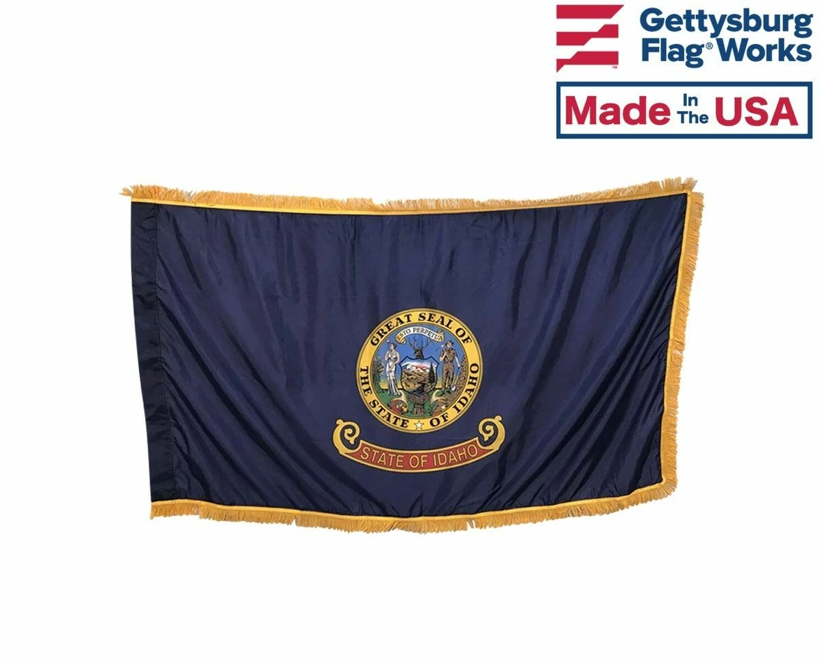 Idaho Indoor Flag Set-3x5 3 Idaho Indoor Flag Set-3x5 - Image 3