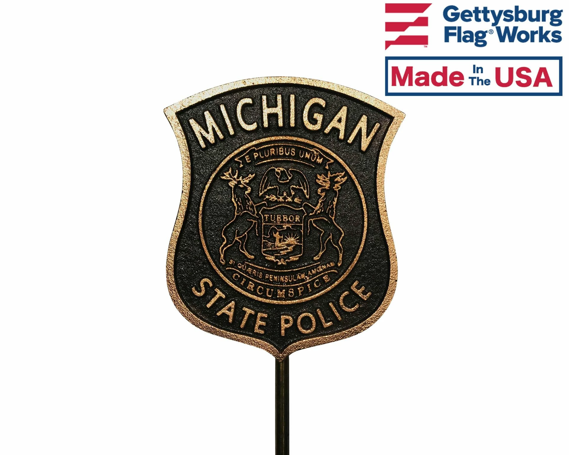Michigan State Police Grave Marker 1 Michigan State Police Grave Marker