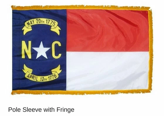 North Carolina Flag - Indoor 1 North Carolina Flag - Indoor