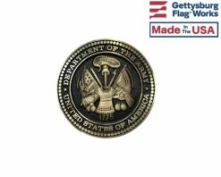 Army Seal Oversized Memorial Medallion