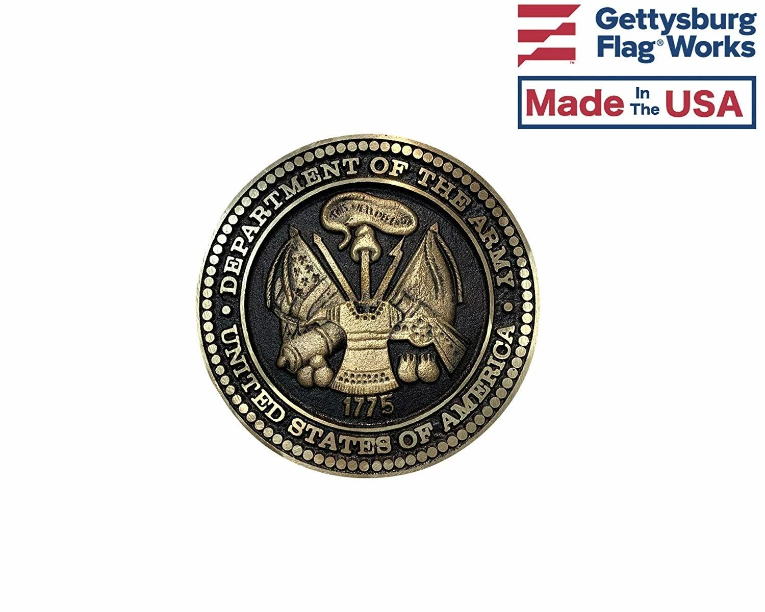 Army Seal Oversized Memorial Medallion 1 Army Seal Oversized Memorial Medallion