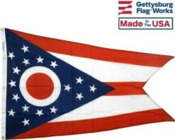 OHIO & BATTLE-TOUGH® AMERICAN FLAG COMBO PACK -flag sale 71nr2ht kbl. sl1325 1