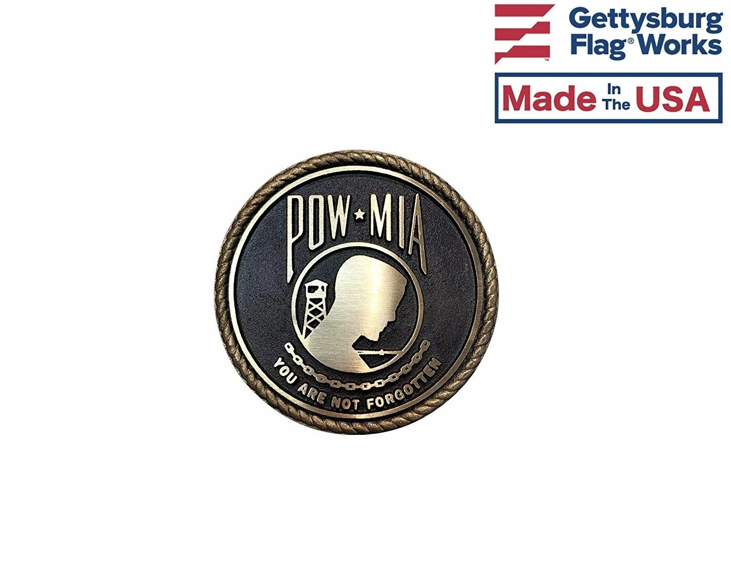 POW/MIA Oversized Memorial Medallion 1 POW/MIA Oversized Memorial Medallion