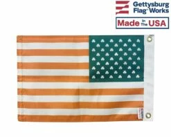 Irish Shamrock U.S. Boat Flag -flag sale 817bqxltybl. sl1500