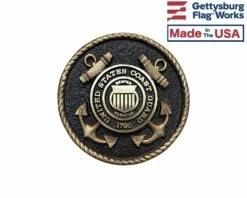 Coast Guard Seal Oversized Memorial Medallion