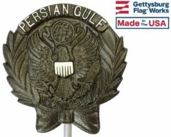 Persian Gulf Aluminum Grave Marker
