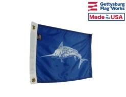 White Marlin Flag - 12x18" -flag sale 88