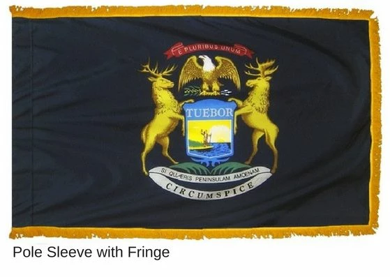 Michigan Flag - Indoor 1 Michigan Flag - Indoor