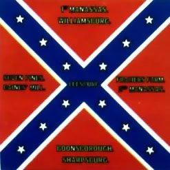 8th Virginia Leesburg Flag 1864 - 4x4'