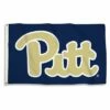 Pittsburgh Panthers Outdoor Flag - Script