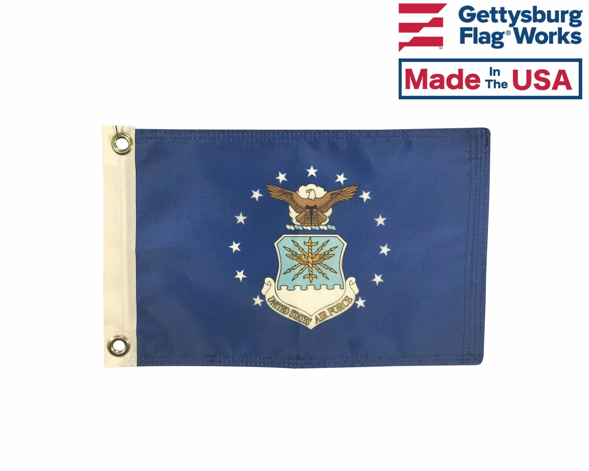 Air Force Boat Flag-8x12" 1 Air Force Boat Flag-8x12"