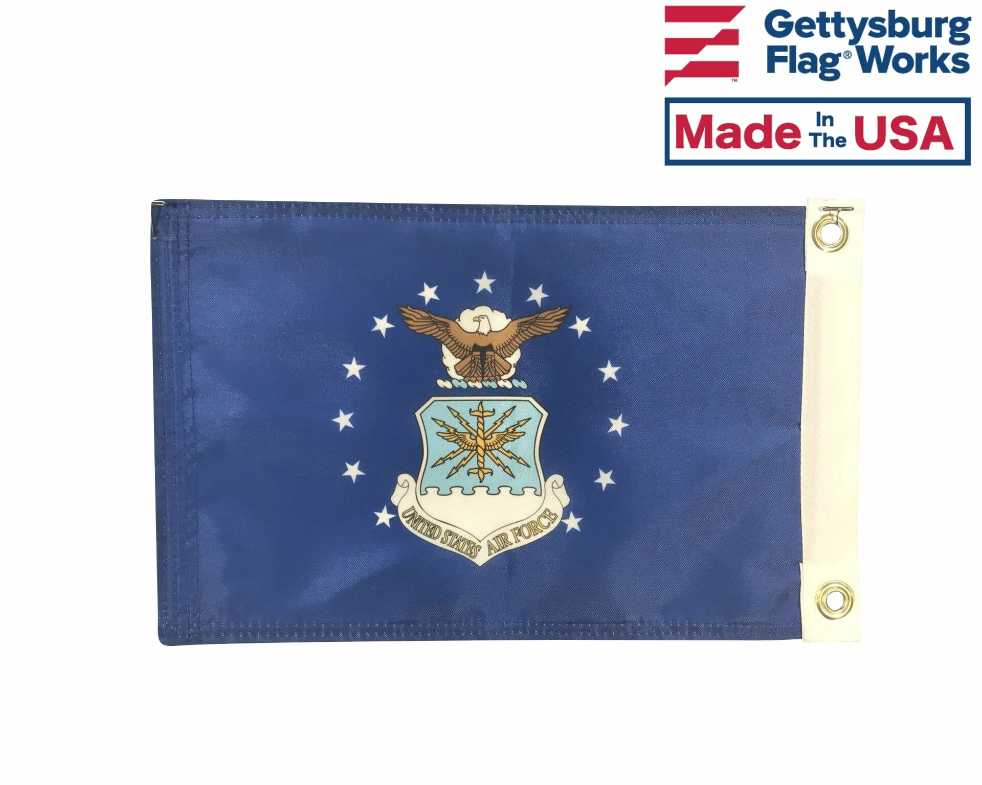 Air Force Boat Flag-8x12" 2 Air Force Boat Flag-8x12" - Image 2