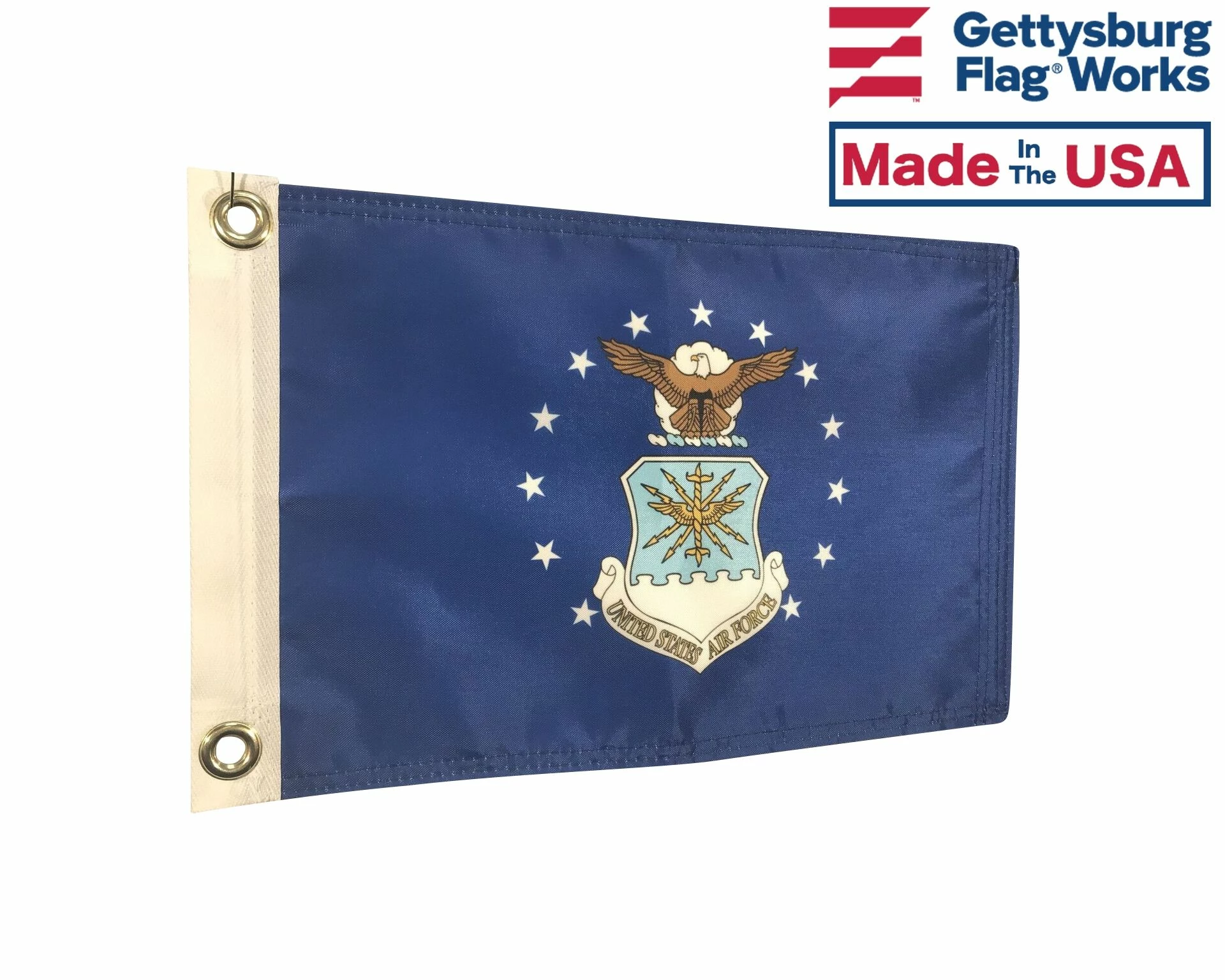 Air Force Boat Flag-8x12" 3 Air Force Boat Flag-8x12" - Image 3