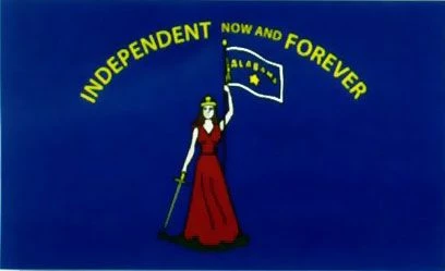 Alabama State Flag 1861 Flag - 3x5' 1 Alabama State Flag 1861 Flag - 3x5'