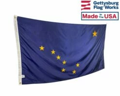 Alaska Flag - Outdoor -flag sale alaska side